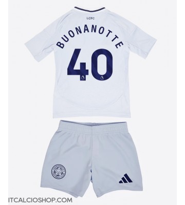 Leicester City Facundo Buonanotte #40 Terza Maglia Bambino 2024-25 Manica Corta (+ Pantaloni corti)